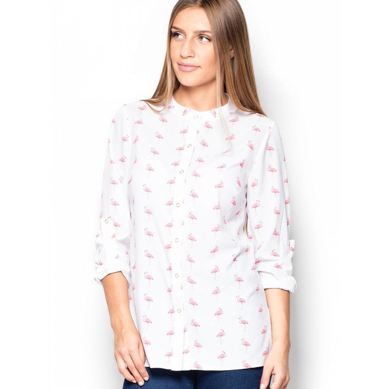 proFeminine Press Stud Shirt_Shirts for Women