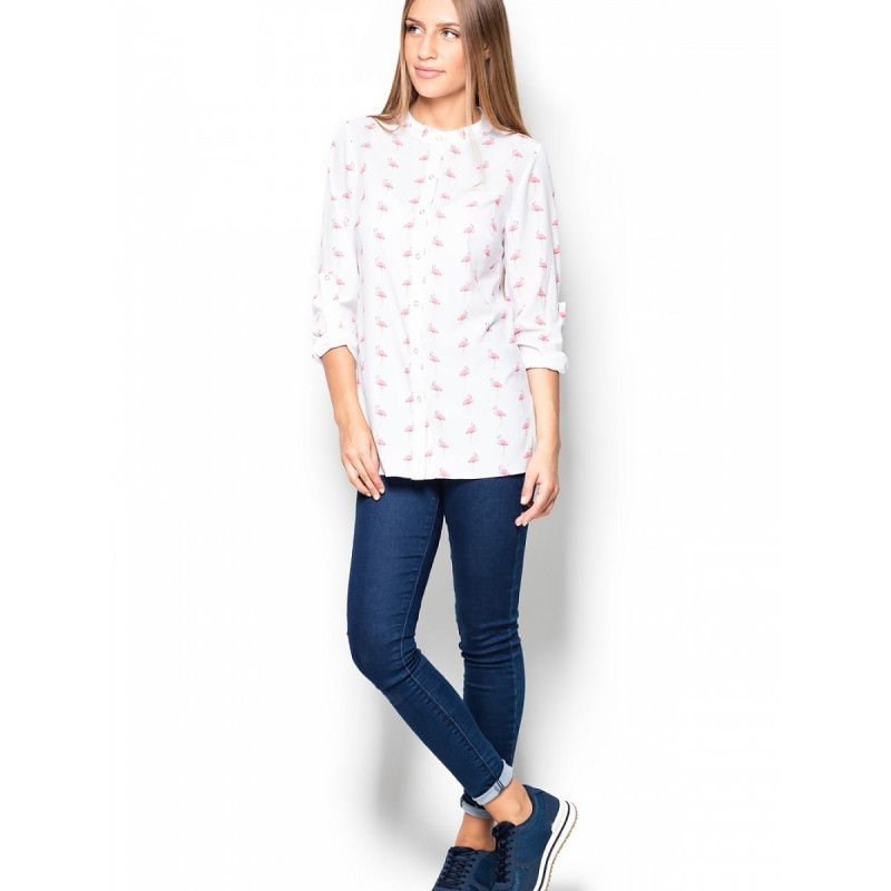 proFeminine Press Stud Shirt_Shirts for Women