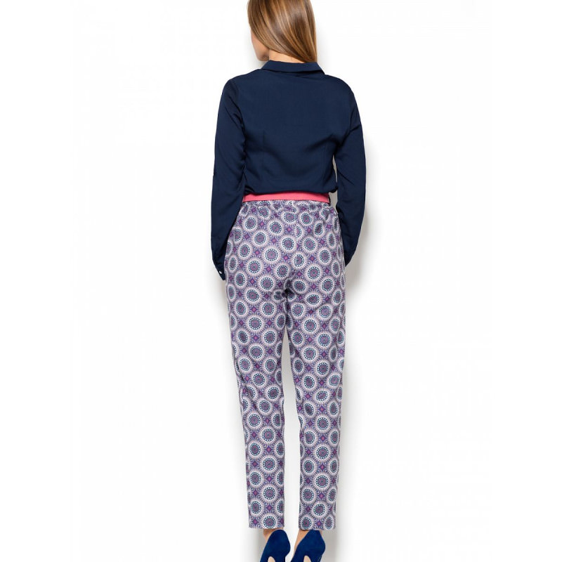 proClassic Tapered Trouser with Tie Waist, Side Pockets & Concealed Zipper_Casual Pants for Women