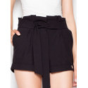 Women's High-Waist Cuffed Shorts Elegant Design