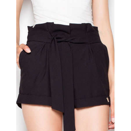 proWomen's High-Waist Cuffed Shorts Elegant Design_Shorts for Women, Crop Pants