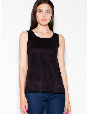 proLight Suede Shoulder Blouse - Chic, Versatile & Comfortable_ Tops