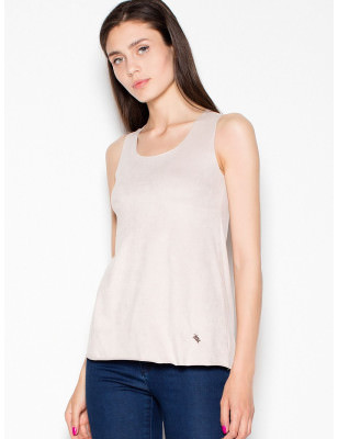 proLight Suede Shoulder Blouse - Chic, Versatile & Comfortable_ Tops