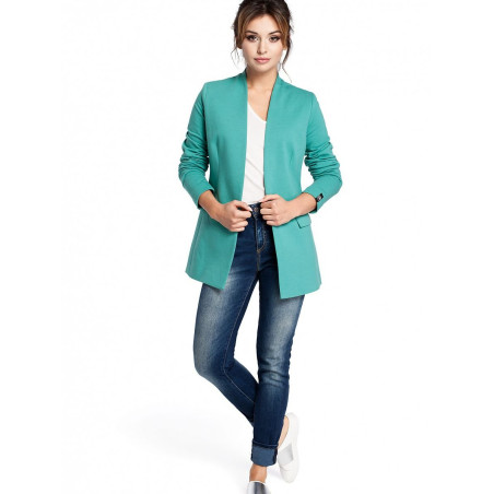 Unbuttoned Knitwear Jacket - Versatile & Stylish