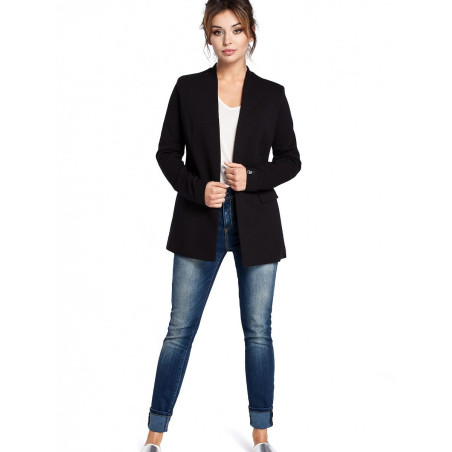 Unbuttoned Knitwear Jacket - Versatile & Stylish