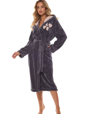 **Final Product Title:**

"Women's Hooded Dressing Gown | Soft Polyester | Knee-Length | Comfortable Fit"