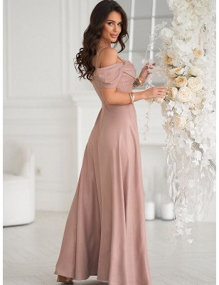 Long dress model 208194 Bicotone